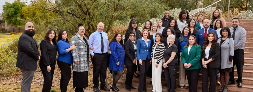 The Home Assist Health team posing for a group photo outside