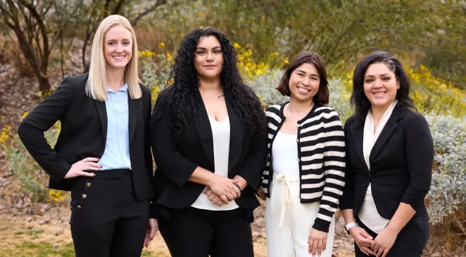 Group photo of the LifeCare program team