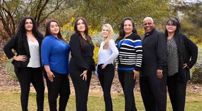 Group photo of the EverCare team